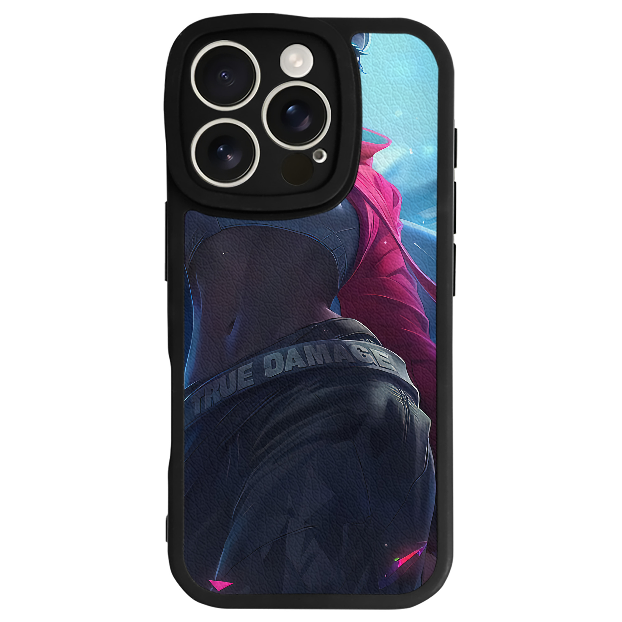 リーグ・オブ・レジェンド League of Legends LOL 【iPhone 16シリーズ対応】シリコンスマホケース（レザー調） 材質：シリコン